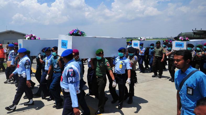 Trupla potnikov s strmoglavljenega letala