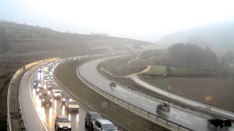 Kolon mimo Trebnjega po letošnjem juniju več ne bo. (Foto: Prometno-informacijsk