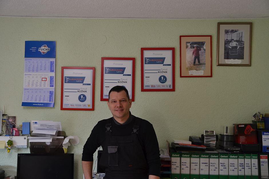 Mehanik leta 2016 Primož Rožnik | Avtor: Gregor Prebil