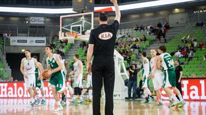 Union Olimpija Krka liga ABA derbi dvorana Stožice Kastrati sodnik Kia