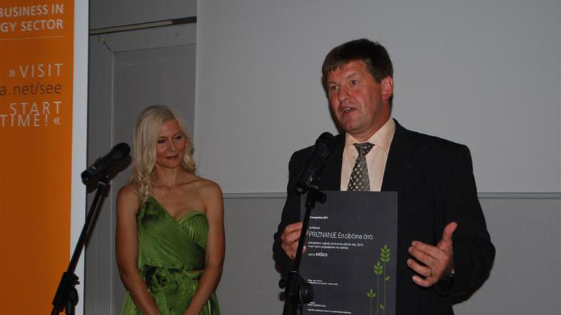 Po mnenju župana Franca Bogoviča je občini nagrado prinesla skrb za trajnostni r