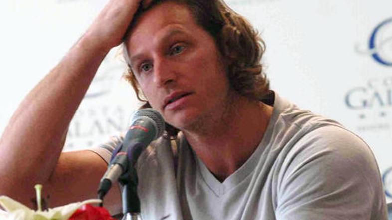David Nalbandian se po porazu proti Španiji ni sprl s soigralci.