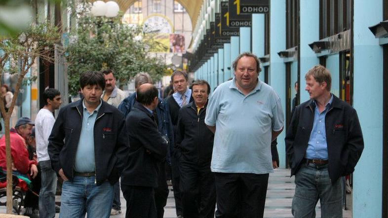 Mesarič opozarja, da se po stavki nadaljujejo pritiski na avtobusarje. (Foto: Ni