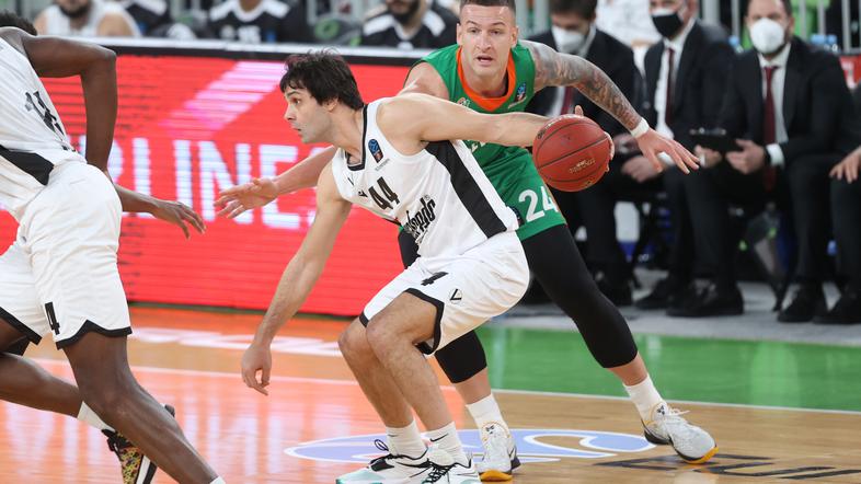 Miloš Teodosić Alen Omić Cedevita Olimpija Virtus Bologna