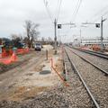 Gradbišče železniške postaje Dolgi most