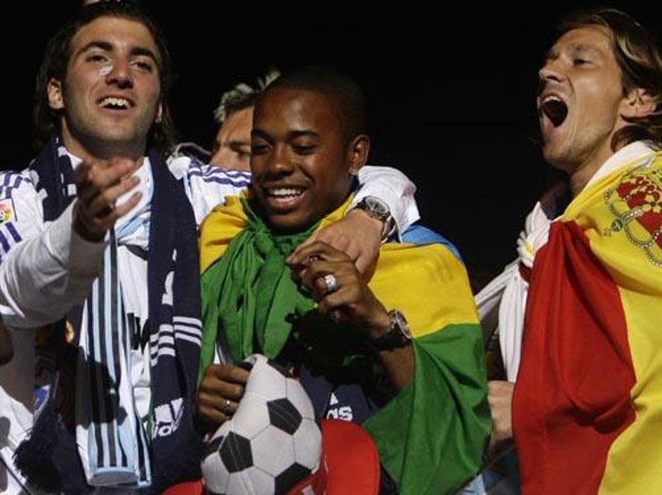 Po zmagi nad Osasuno se je v Madridu začelo slavje 31. Realovega naslova španske