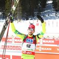 Sport 08.03.2014 Jakov Fak, Pokljuka, svetovni pokal, 12,5 km zasledovalno, mosk