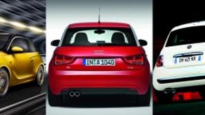 Opel adam fiat 500 in audi A1