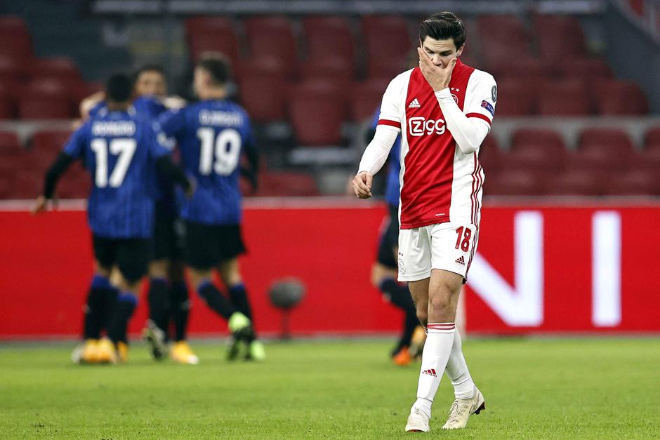 Ajax Atalanta Liga prvakov | Avtor: Epa