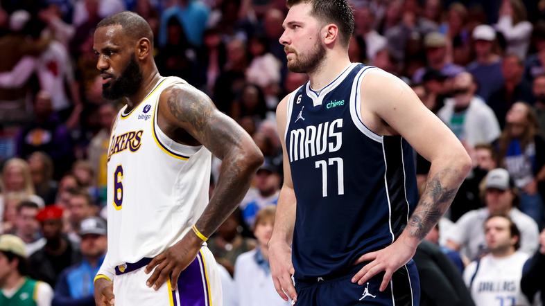 LeBron James Luka Dončić