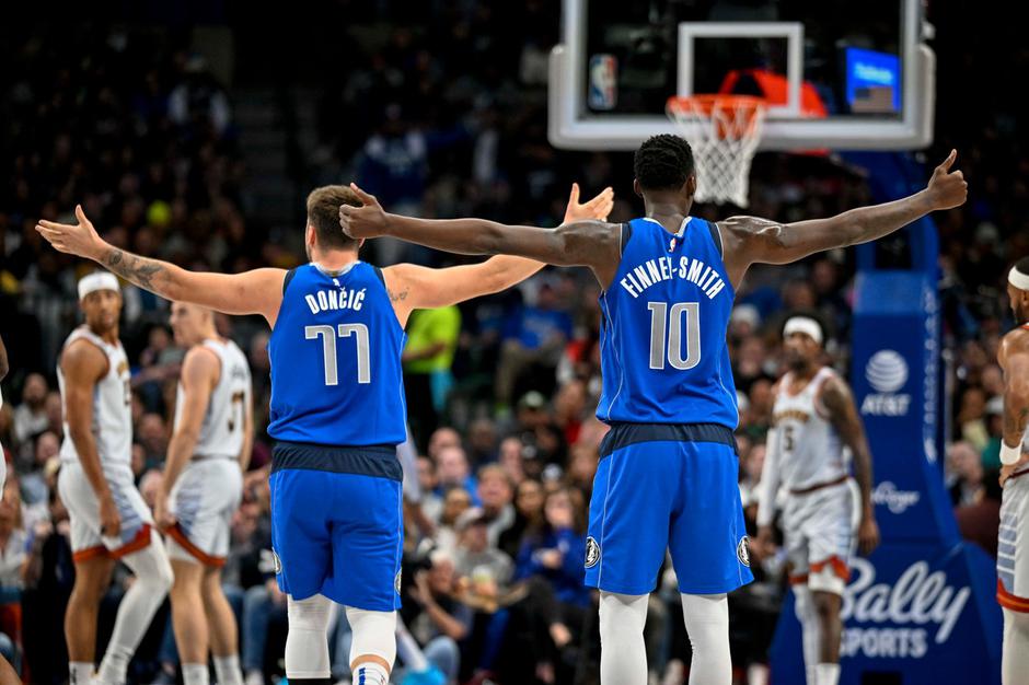 Luka Dončić Dorian Finney-Smith | Avtor: Profimedia