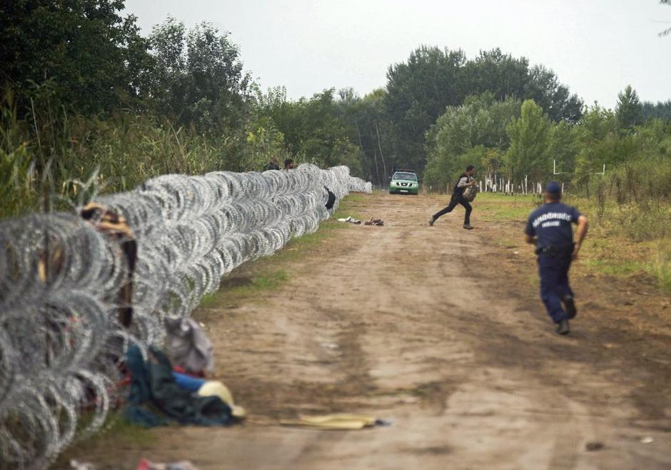 Madžarska, ograja | Avtor: EPA