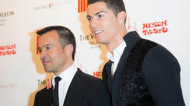 Christiano Ronaldo in Jorge Mendes