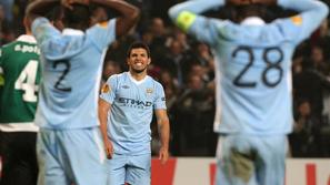 Agüero Aguero Manchester City Sporting Lizbona osmina finala Evropska liga povra