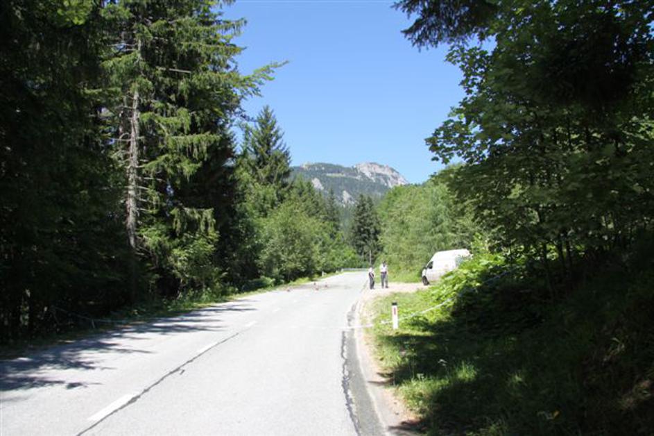 Zoglenelo truplo pri Jezerskem