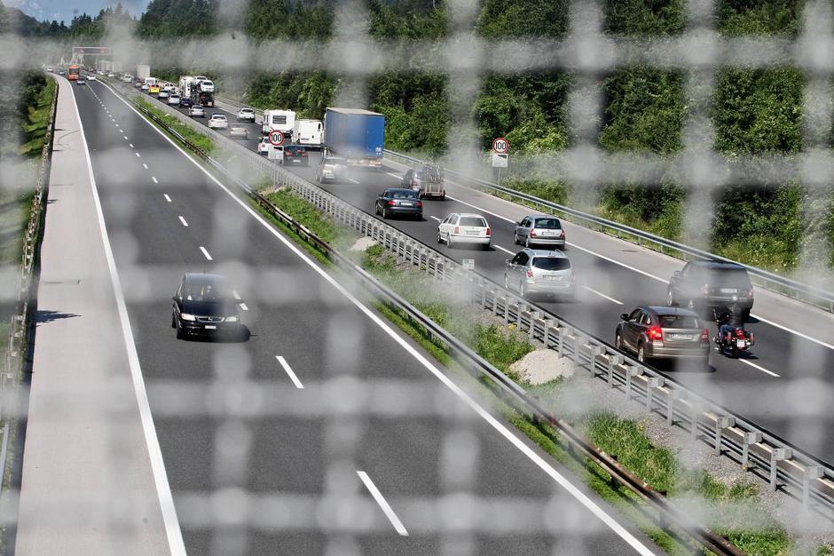 protest, podizvajalci, primorska avtocesta | Avtor: Saša Despot