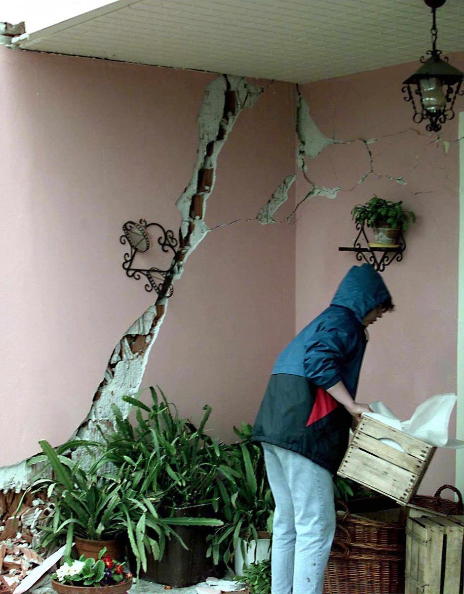 Potres v Zgornjem posočju leta 1998 | Avtor: Epa