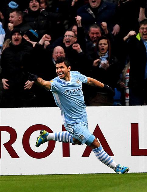 Agüero Aguero Manchester City Porto Evropska liga šestnajstina finala