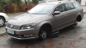 Passat brez koles