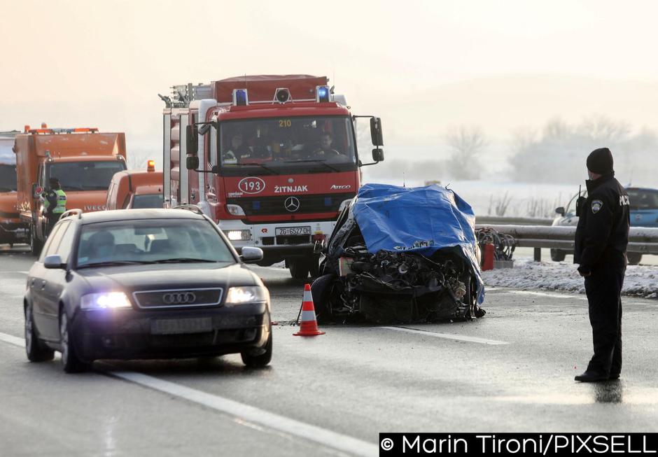 Nesreča na hrvaški avtocesti | Avtor: Marin Tironi/PIXSELL