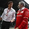 toto wolff maurizio arrivabene