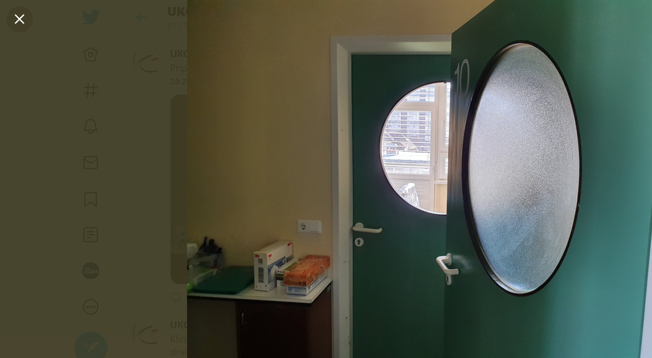 Koronavirus - soba Infekcijska klinika | Avtor: UKCLJ