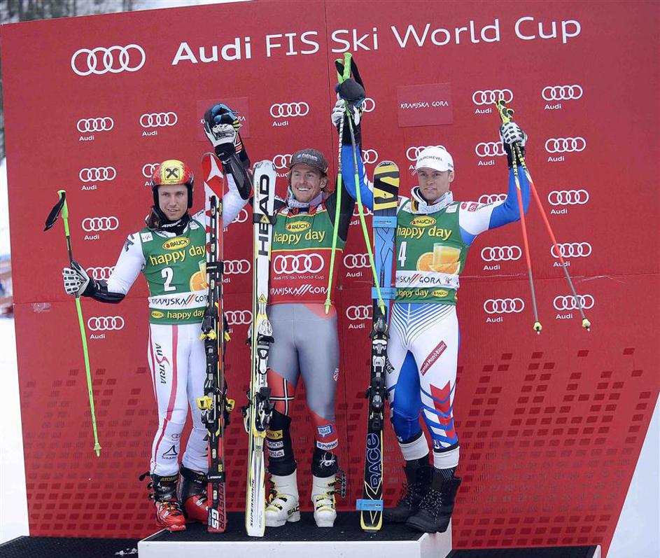Ligety Hirscher Pinturault Kranjska Gora pokal Vitranc svetovni pokal alpsko smu