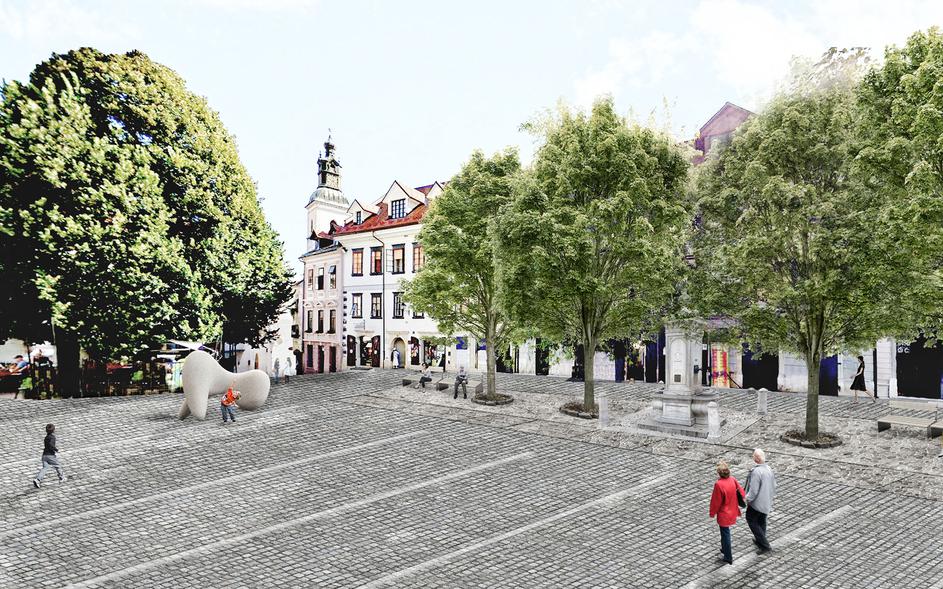 Škofja Loka, Mestni trg, načrt obnove