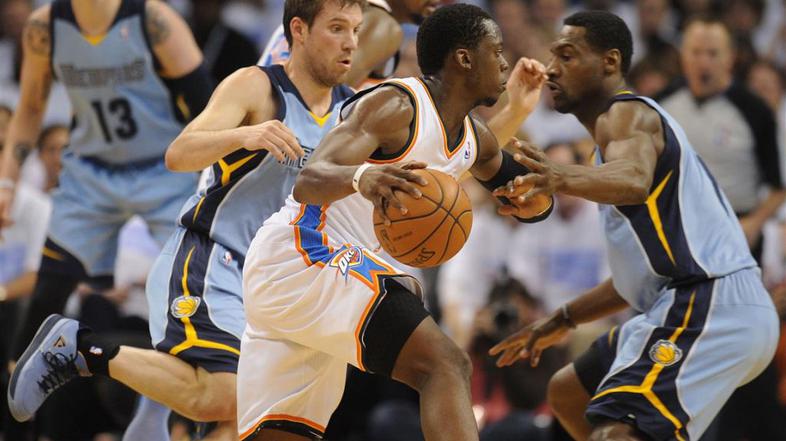 Udrih Jackson Miller Oklahoma City Thunder Memphis Grizzlies liga NBA Končnica