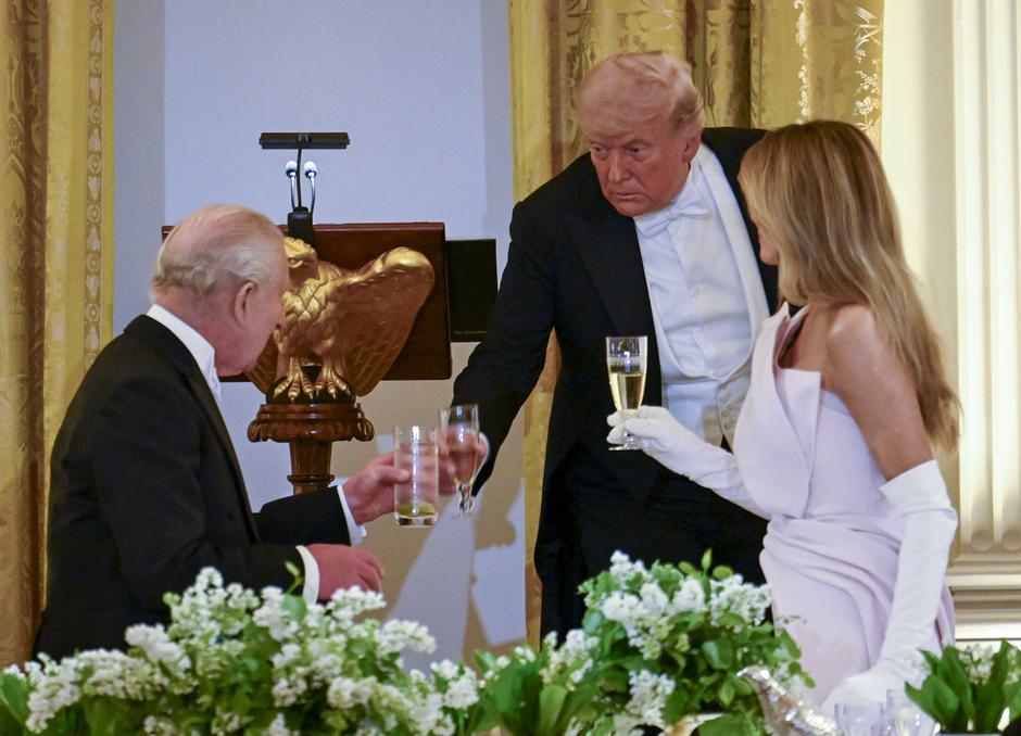 donald trump, melania trump, kralj karel | Avtor: Profimedia