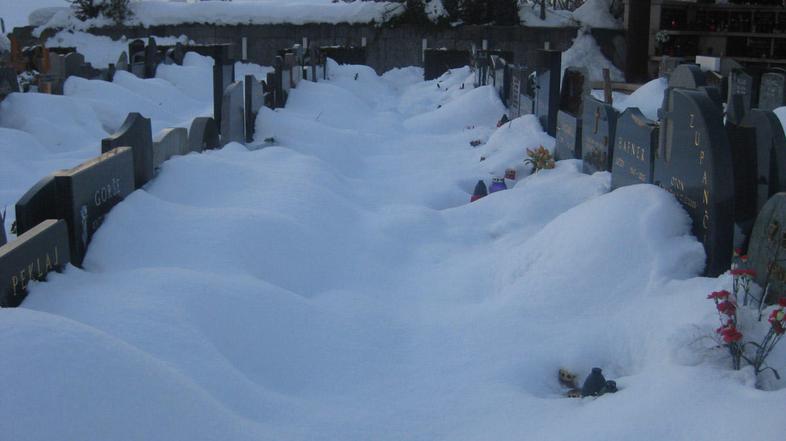 Na Žalah še niso dobili pritožb zaradi neočiščenih vmesnih poti med grobovi. Na 