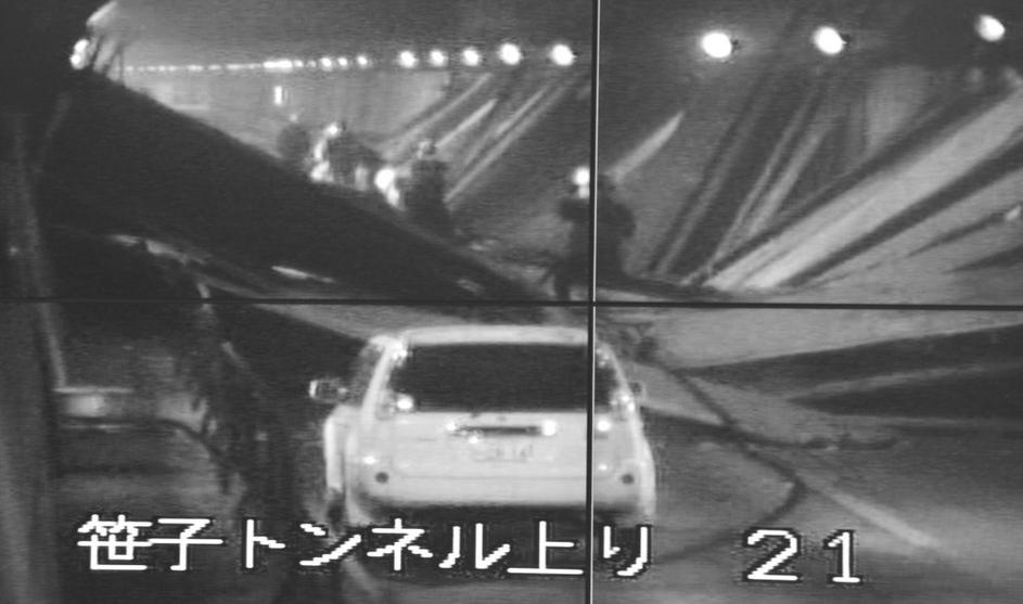 Nesreča v predoru na Japonskem