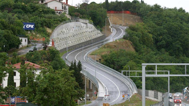 Z Markovca v Koper center in obratno bo od danes mogoče po novi vpadnici Vena Pi