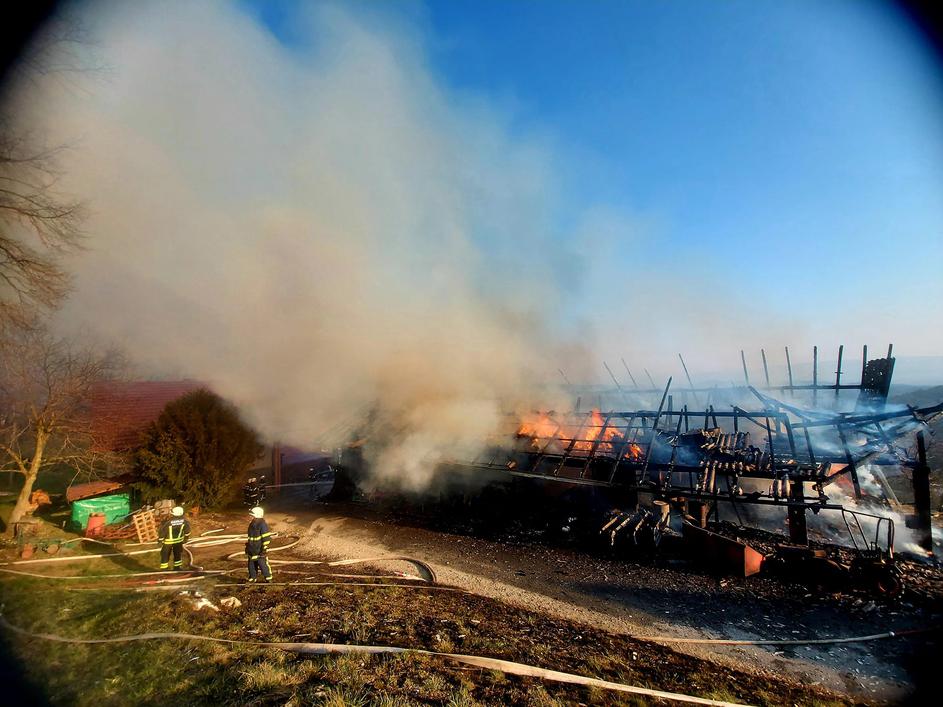 Požar pri Frankolovem