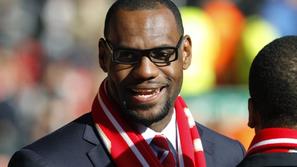 LeBron James Anfield