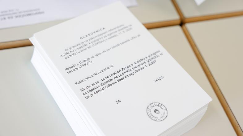 referendum o uveljavitvi zakona o dodatku k pokojnini za izjemne dosežke na področju umetnosti