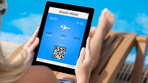 potovanje letalo časovna razlika mobilni telefon ipad