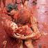 Festival Tomatina v Španiji.