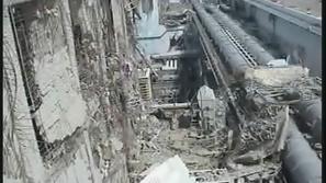 Tepco je v javnost dal fotografije zunanjosti ob četrtem reaktorju jedrske elekt