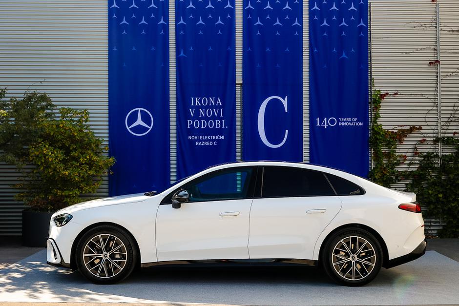 predstavitev Mercedes-Benz C-Class Electric | Avtor: Saša Despot