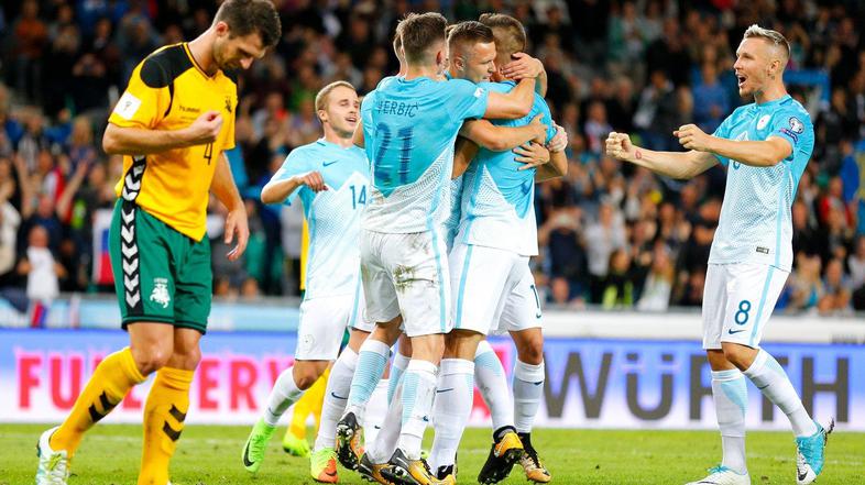 Slovenija Litva Stožice