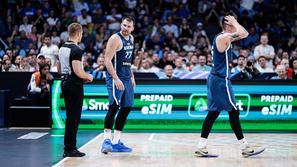 eurobasket 2025 Nemčija Slovenija, luka dončić, gregor hrovat