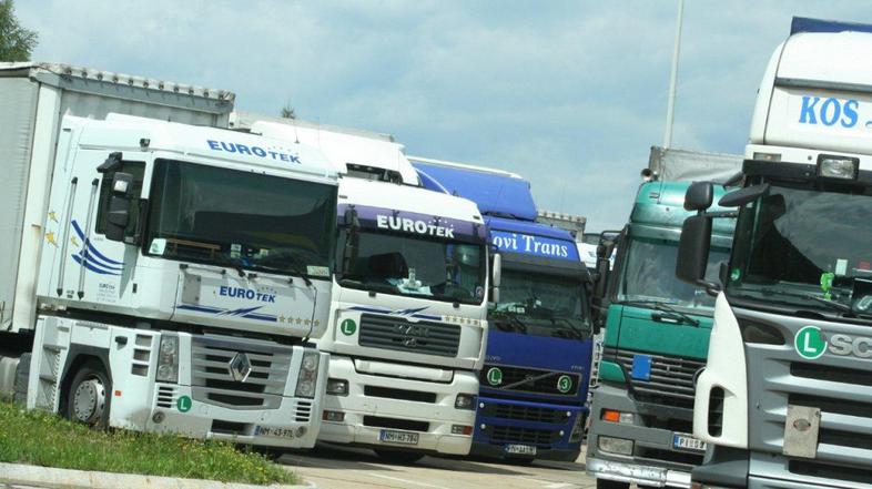 avtoprevozniki, Karavanke, zapora