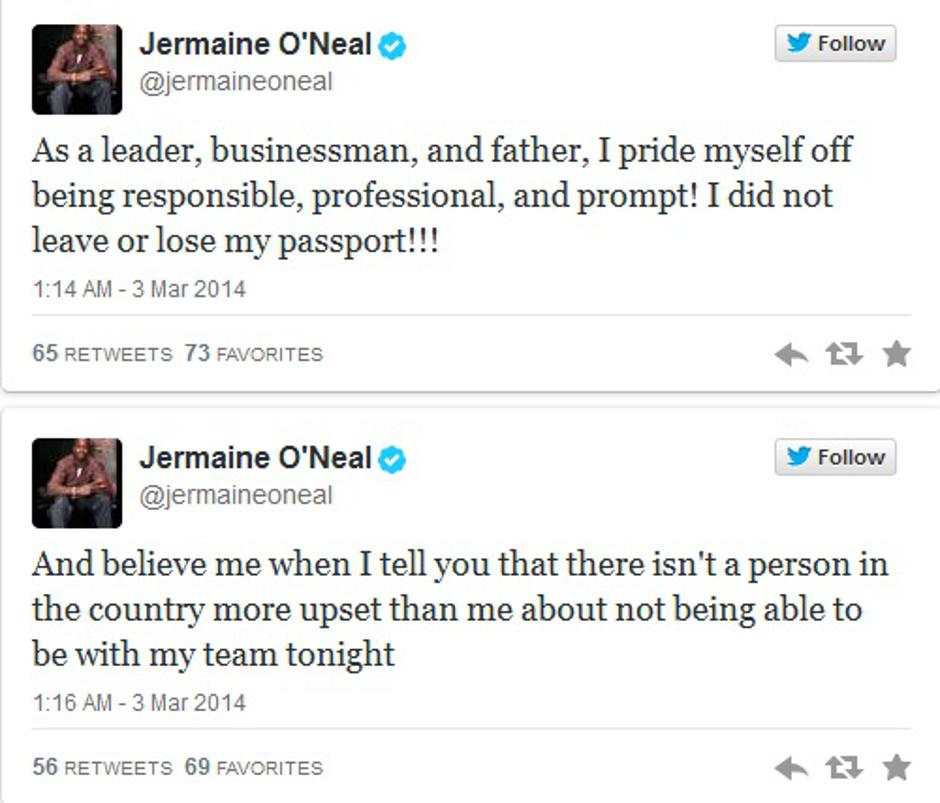 jermaine o'neal | Avtor: Reševalni pas/Twitter