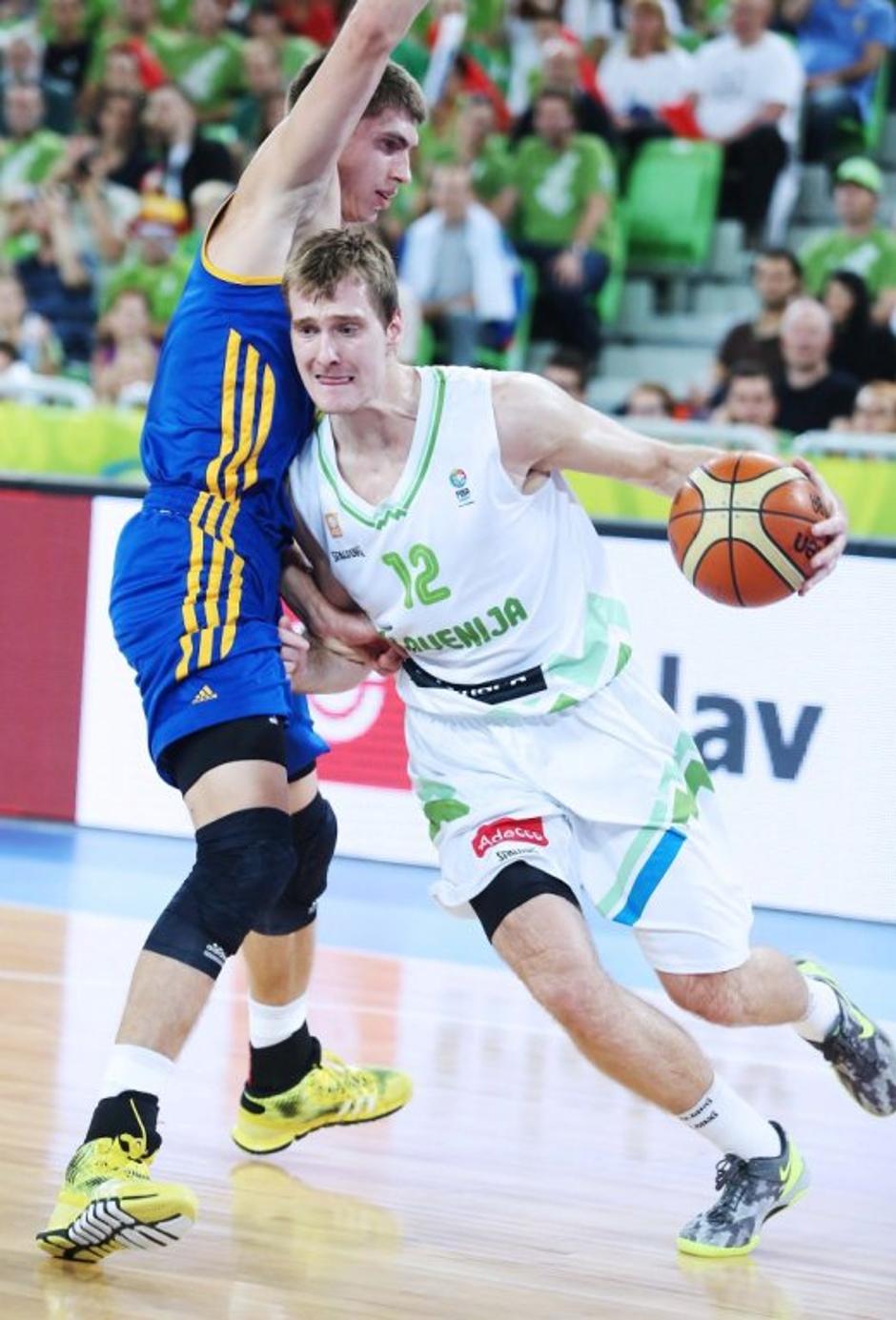 Slovenija Ukrajina EuroBasket Stožice Ljubljana Dragić | Avtor: Saša Despot