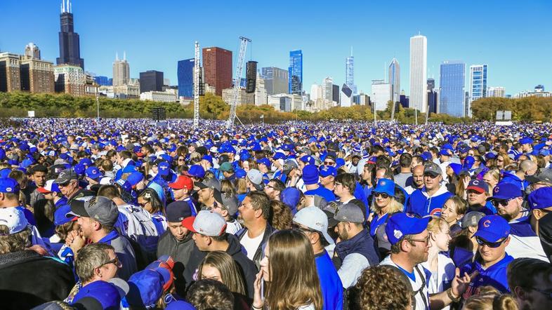 Chicago Cubs parada slavje