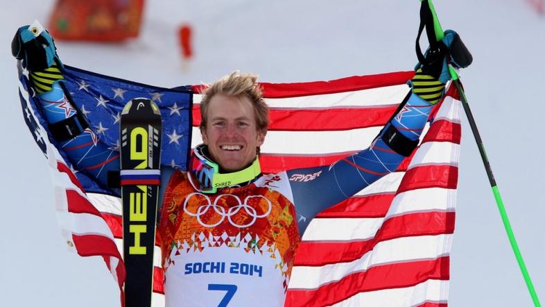 Ligety Soči 2014 olimpijske igre veleslalom ZDA Amerika zastava