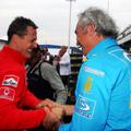 Michael Schumacher in Flavio Briatore