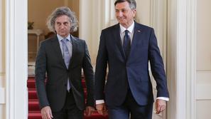 Robert Golob, Borut Pahor