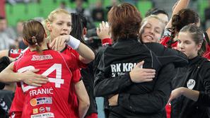 Krim Mercator Larvik liga prvakinj Stožice